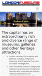 Mobile Screenshot of londonmuseums.org